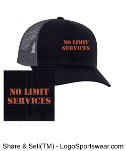 No Limit trucker hat Design Zoom